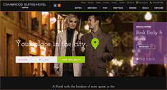 Desktop Screenshot of cambridgesuitessydney.com